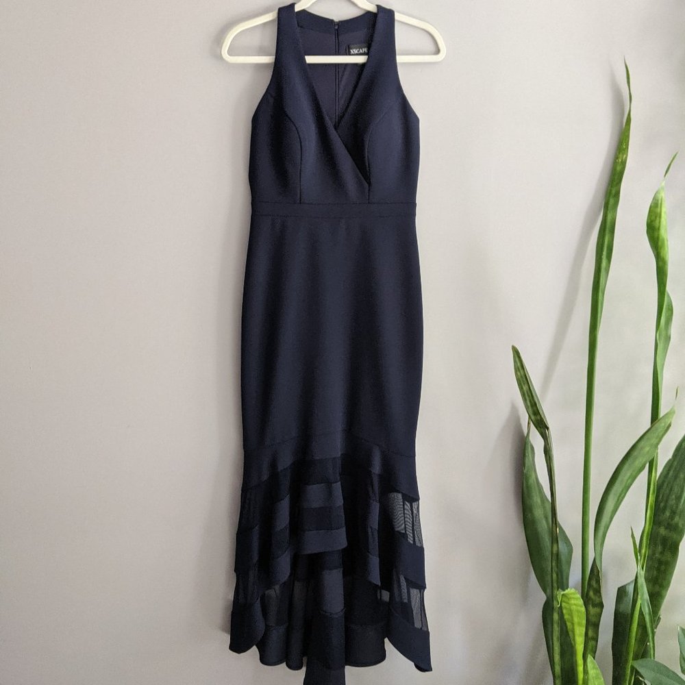 XSCAPE-NWOT-Navy Blue Formal Dress S:6